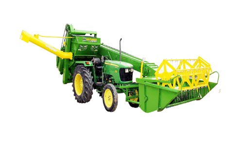 tractor driven combine